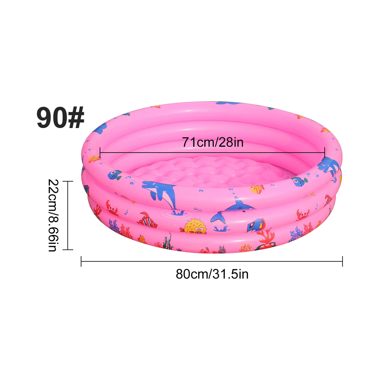 1PC Inflatable Round PVC Ball Pit or Pool
