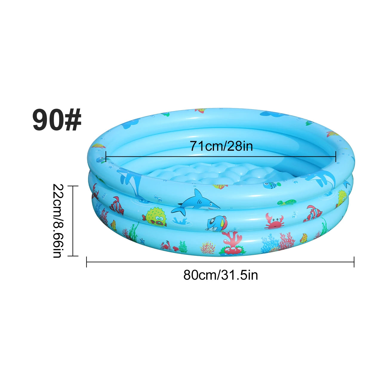 1PC Inflatable Round PVC Ball Pit or Pool