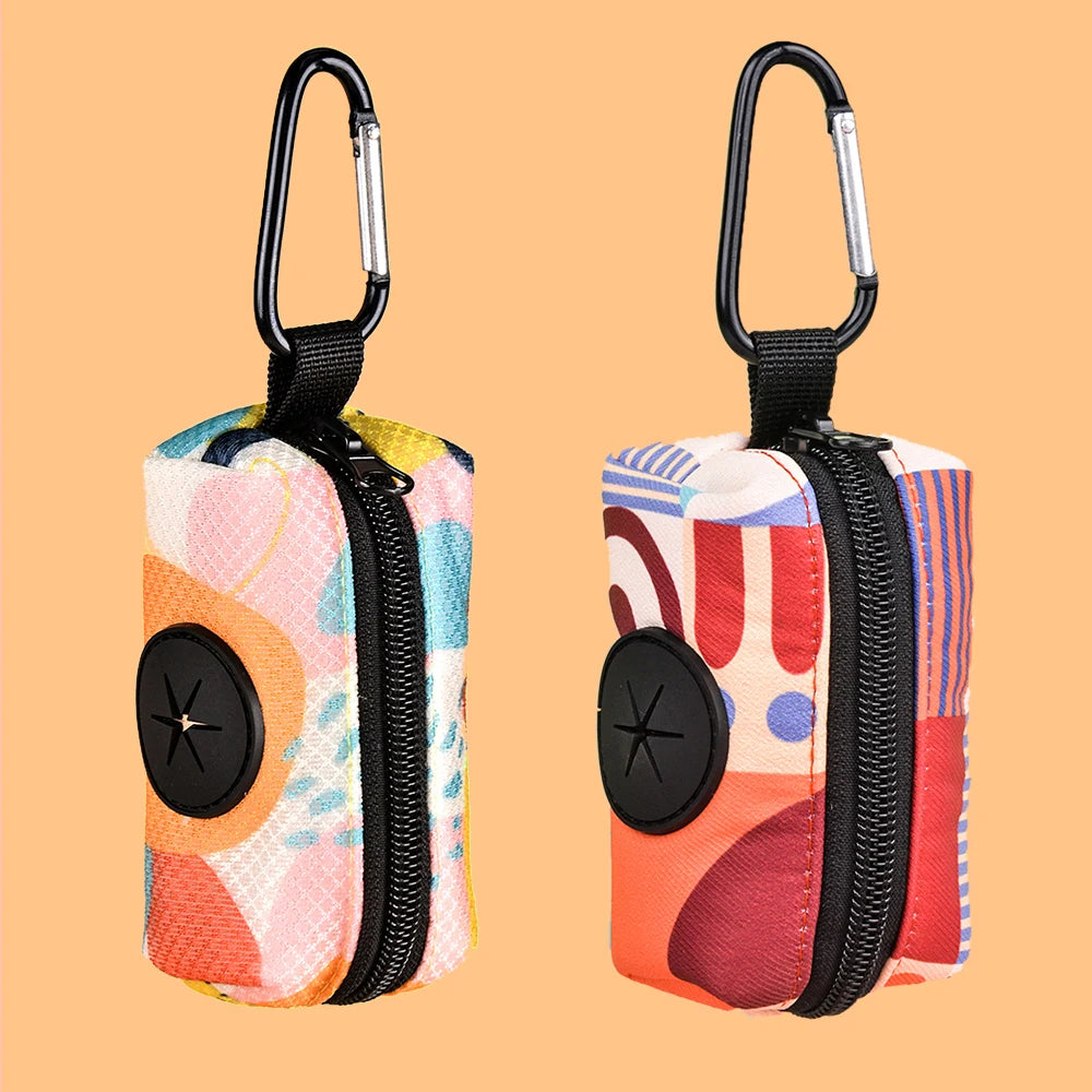 Eco-Friendly Dog Poop Bag  Compatible Dog Leash Handles  | Easy Cleanup While Walking (no wastebagandleash)