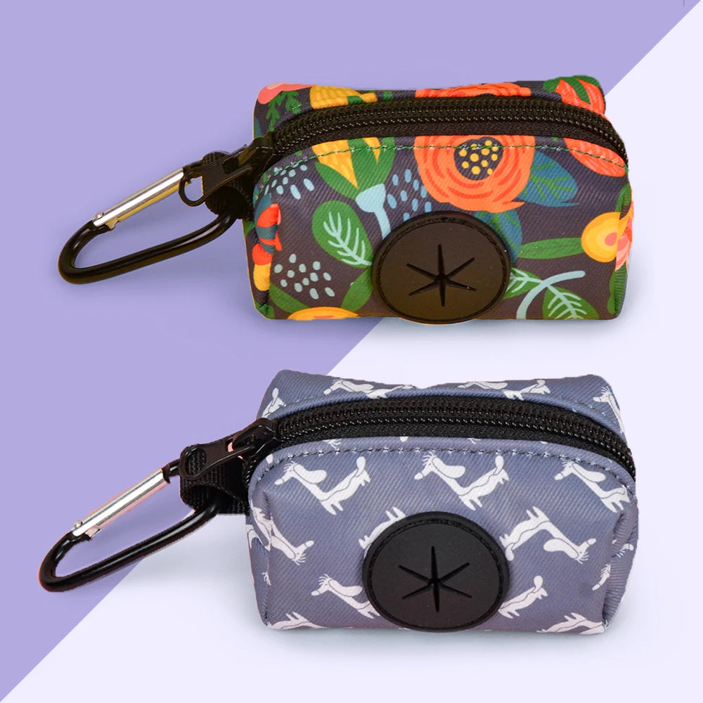 Eco-Friendly Dog Poop Bag  Compatible Dog Leash Handles  | Easy Cleanup While Walking (no wastebagandleash)
