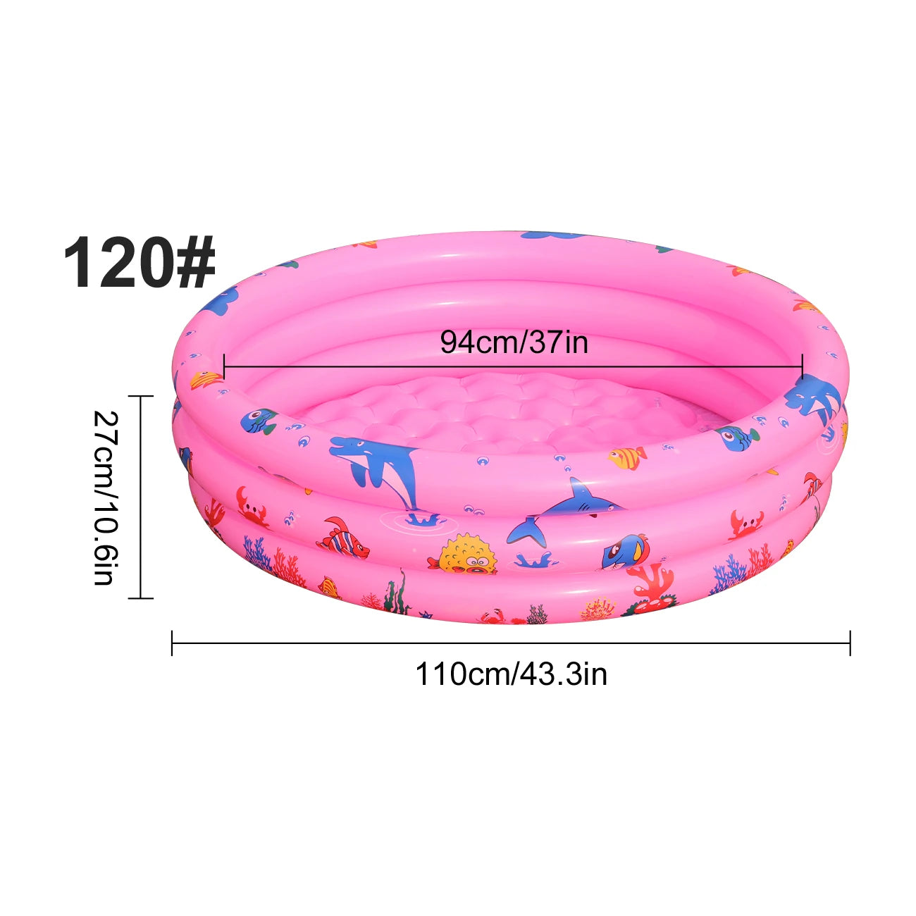 1PC Inflatable Round PVC Ball Pit or Pool