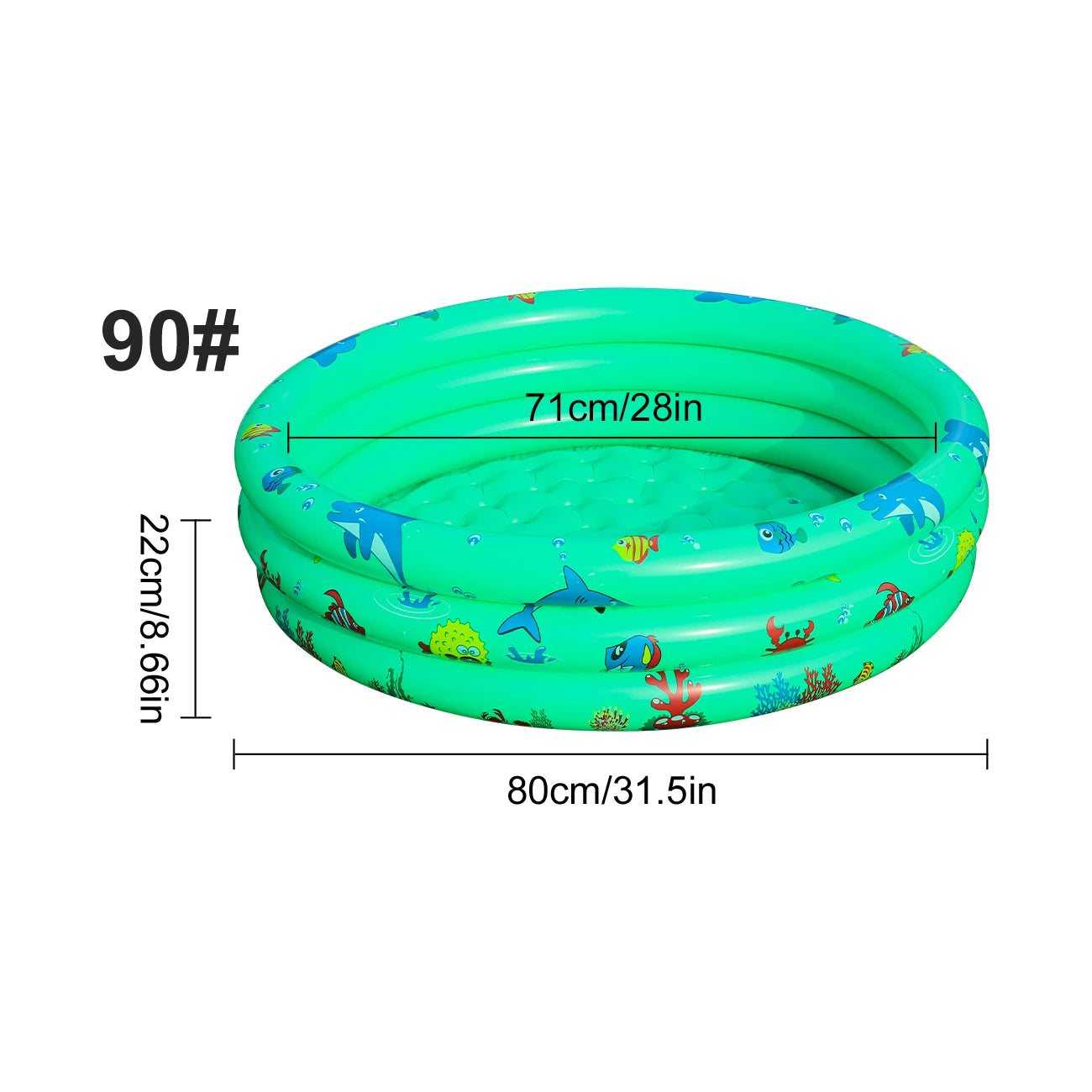 1PC Inflatable Round PVC Ball Pit or Pool