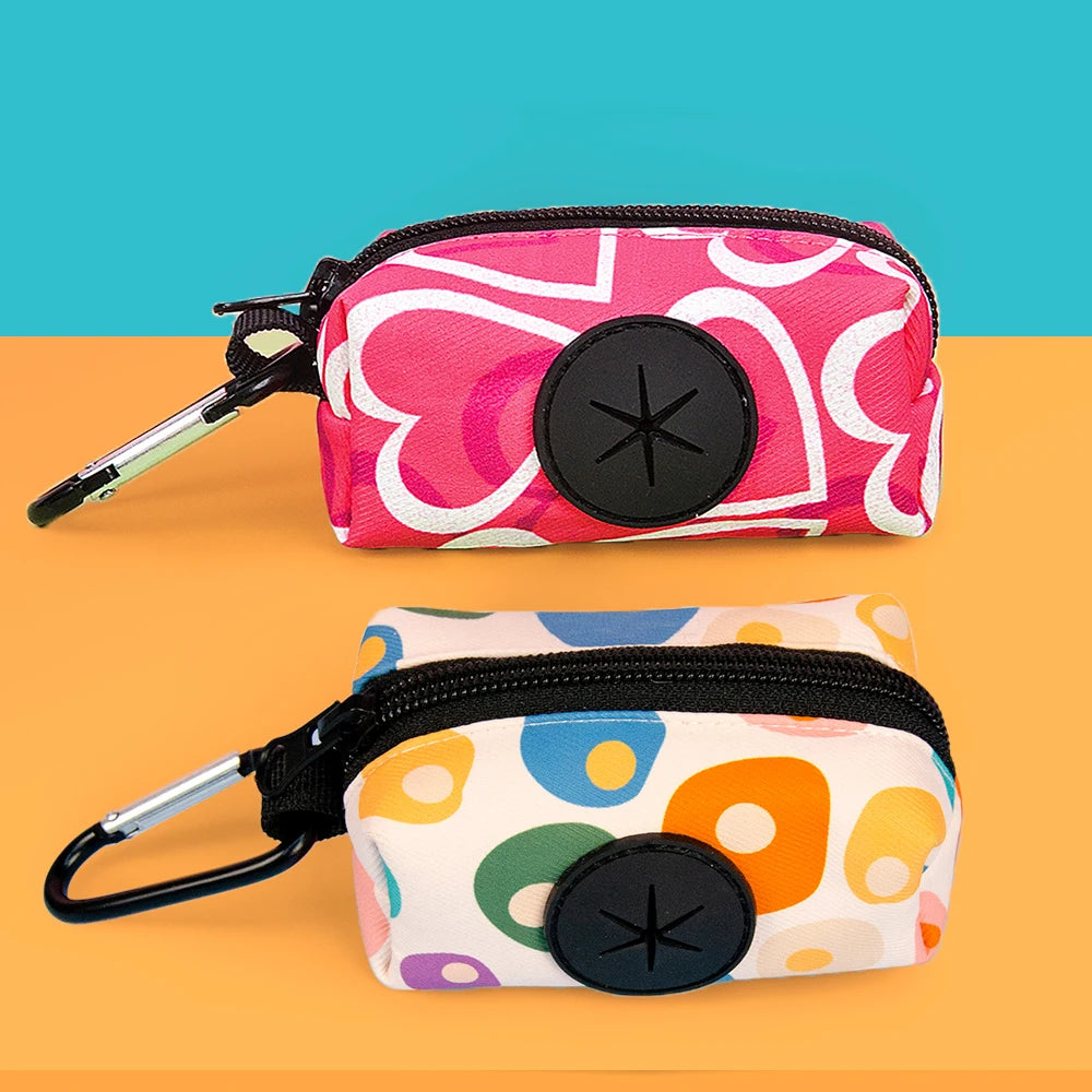 Eco-Friendly Dog Poop Bag  Compatible Dog Leash Handles  | Easy Cleanup While Walking (no wastebagandleash)