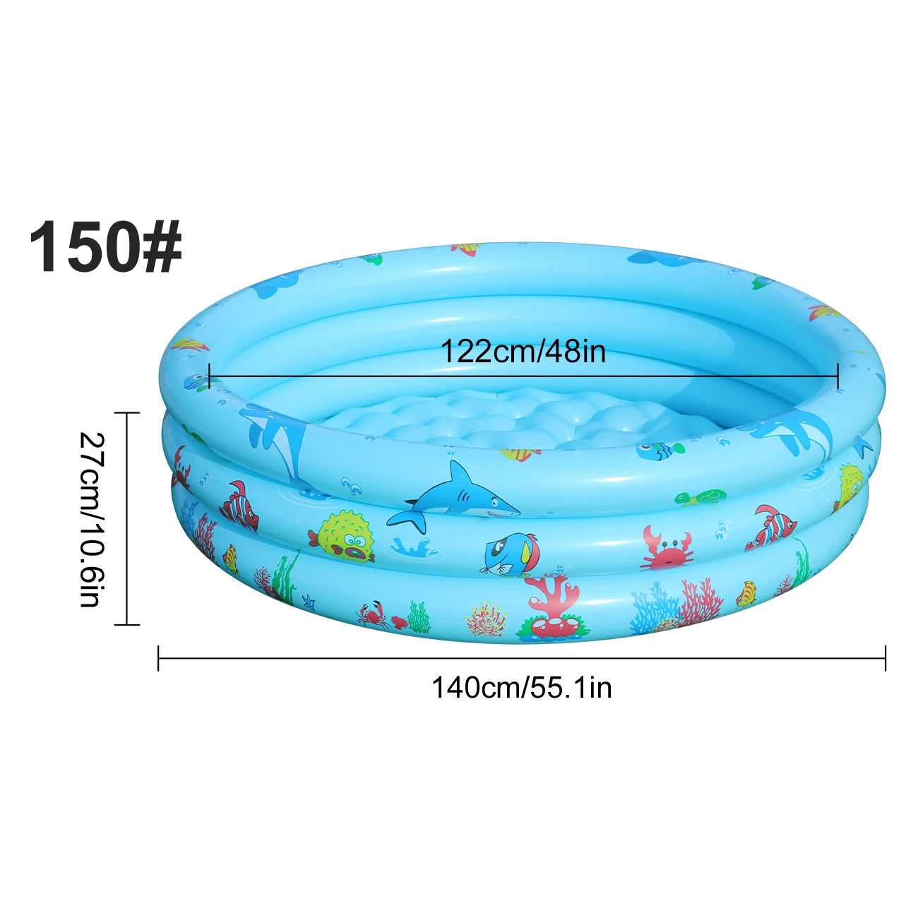 1PC Inflatable Round PVC Ball Pit or Pool