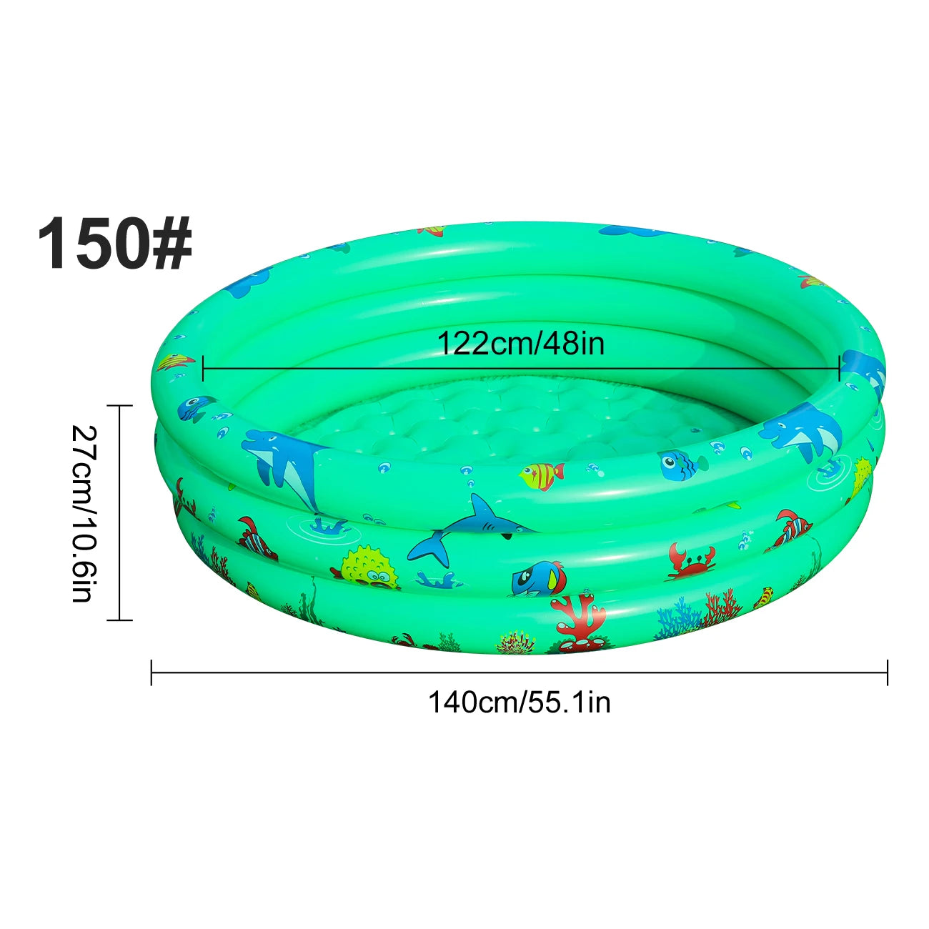 1PC Inflatable Round PVC Ball Pit or Pool