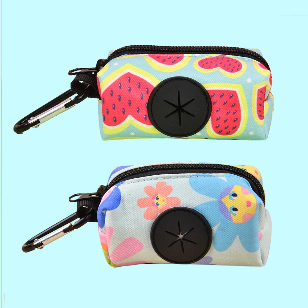 Eco-Friendly Dog Poop Bag  Compatible Dog Leash Handles  | Easy Cleanup While Walking (no wastebagandleash)