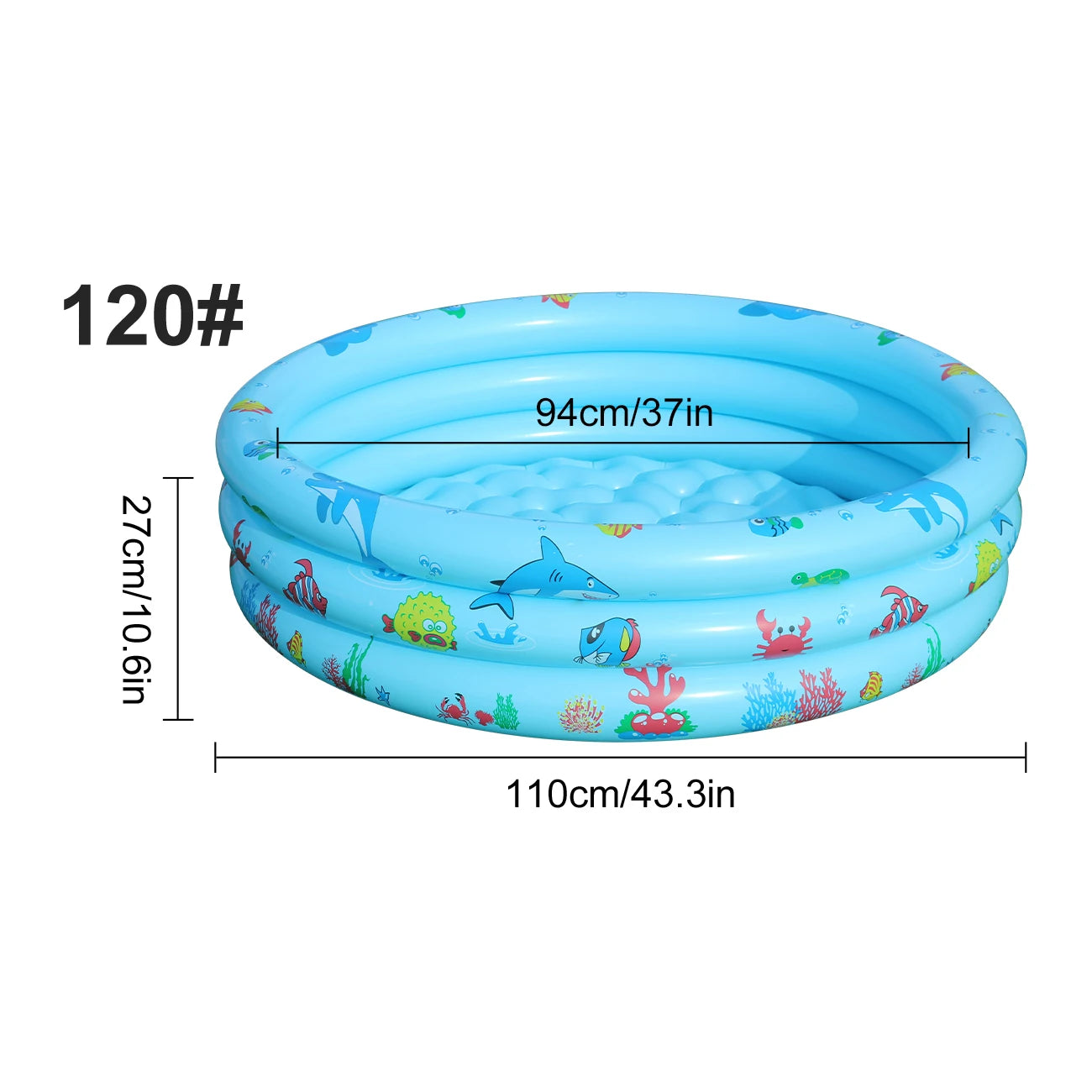 1PC Inflatable Round PVC Ball Pit or Pool