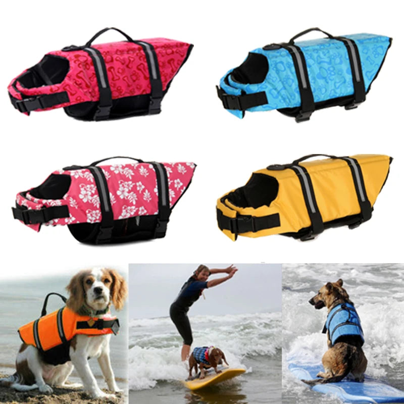 Reflective Pet Life Vest Jacket  Dog Clothes for Small Medium Large Dogs Yorkshire Shirts Puppy Swimwear mascotas Clothing