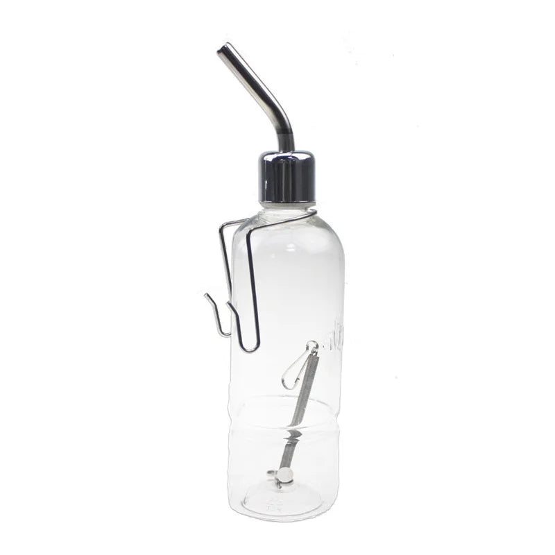 Stainless Steel Hanging Small Pet Water Drinking Bottle