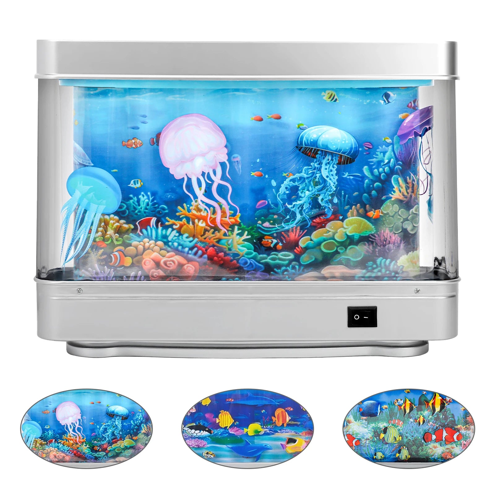 Artificial Aquarium: Fascinating Moving Pictures of Fish in Tank