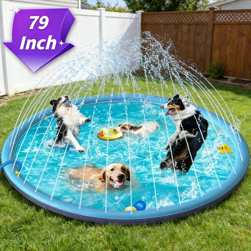 Heavy Duty Inflatable Dog Splash Mat