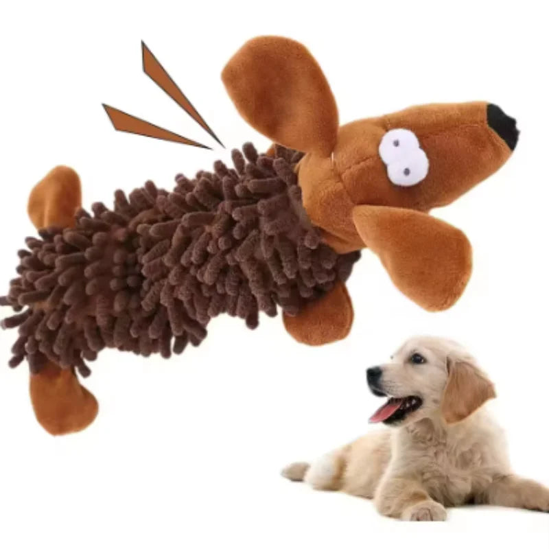 Durable Dog Plush Toy for Small Breeds