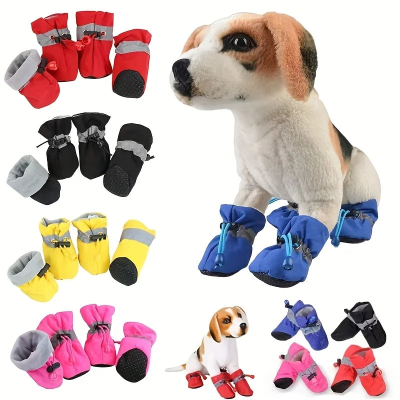 Waterproof Soft Bottom Dog Boots