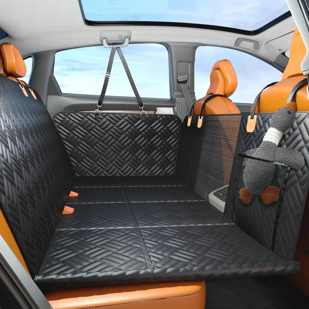 Car Rear Dog Seat Cover,  Load-Bearing 400 Pounds, Heavy-Duty Anti-Scratch Washable