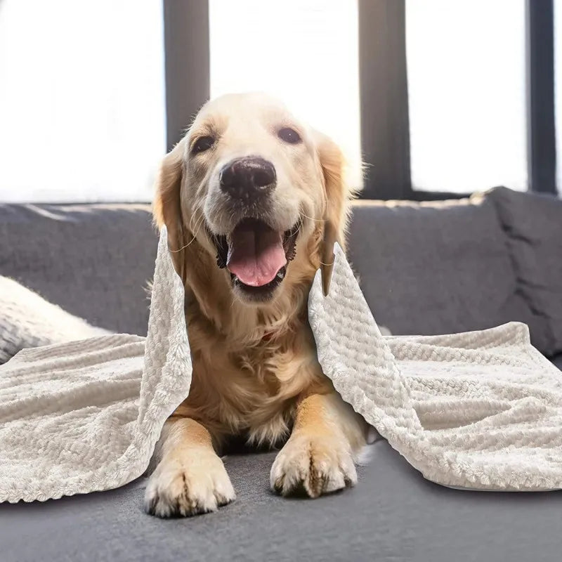 Soft Plush Washable Dog Sleeping Blanket