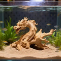 Dragon Shaped Statue for Fish Tank Landscape