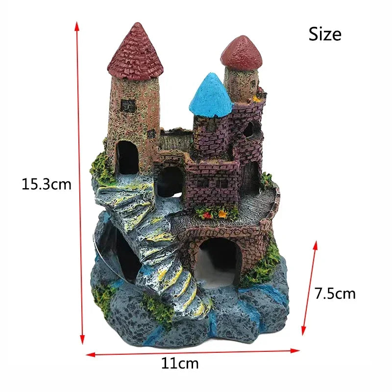 Ancient Castle Decoration For Your Aquarium