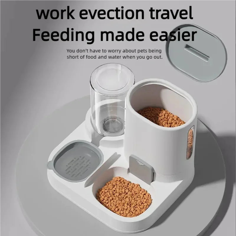 Automatic Large Capacity Gravity Feeder and Water Dispenser