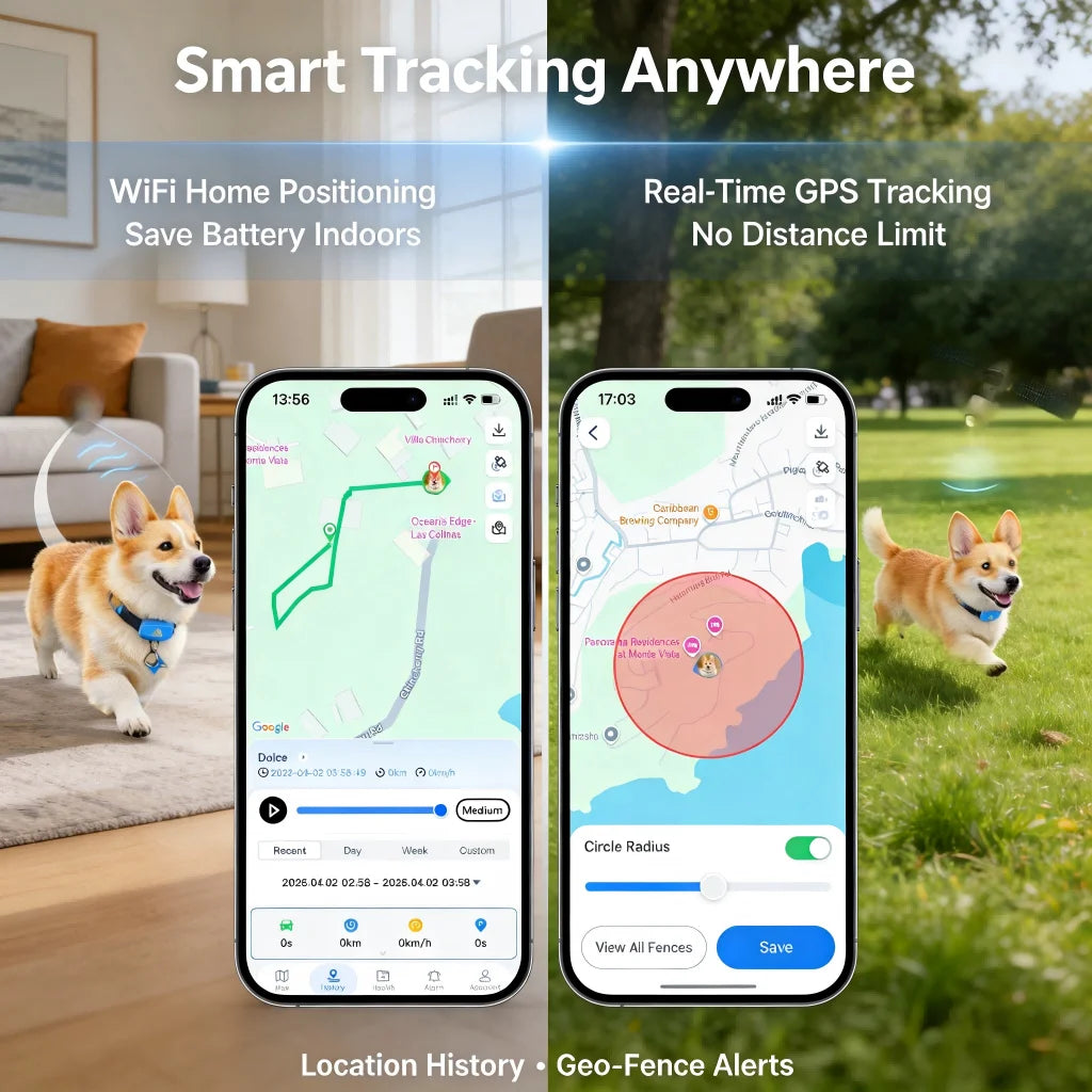 GPS Pet Tracker 4G for Dogs & Cats
