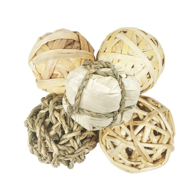 5PCS Rabbit Ball Toys For Teething