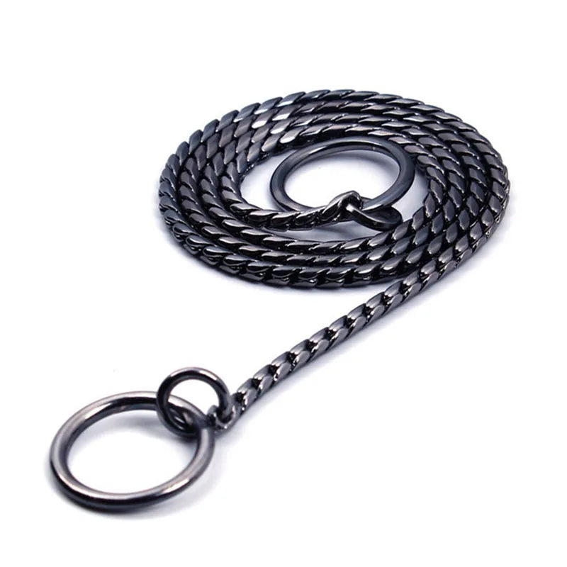 Heacvy Duty Stainless Steel Slip Chain Collar for Dog Training