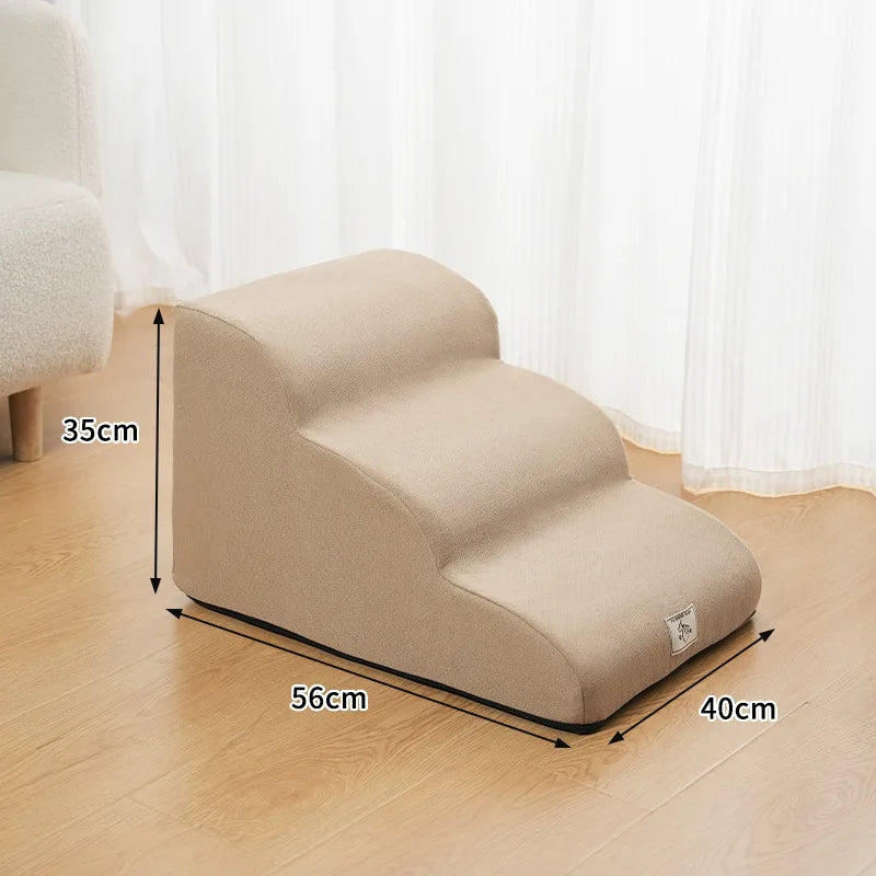 Non-Slip Memory Foam Sponge Pet Ramp Ladder
