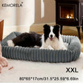 Orthopedic Plush Dog Bed with High Resilience Support