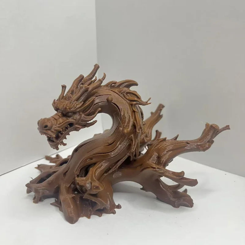 Dragon Shaped Statue for Fish Tank Landscape