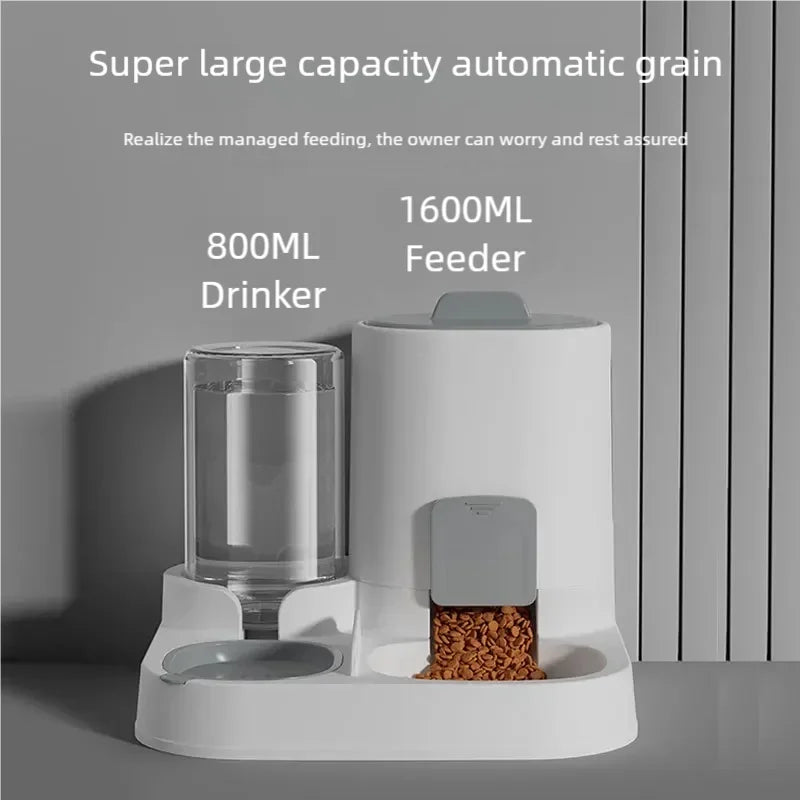 Automatic Large Capacity Gravity Feeder and Water Dispenser