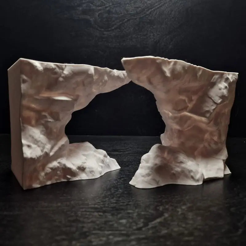 3D Printed Fish Tank Shelter & Cliff Hiding Cave for Fish or Reptiles