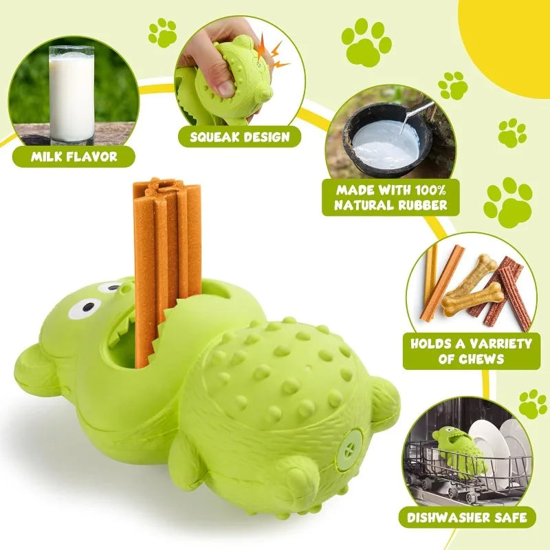 Natural Rubber Tire that Squeaks
