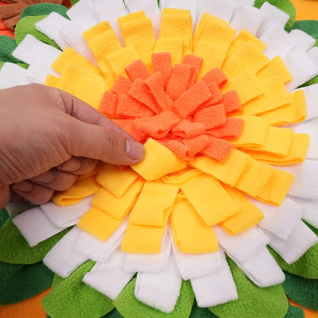 Pet Sniffing Mat Indoor Dog Walking Dog Cat Foraging Toy Dog Stress Relief Puzzle Treasure Hunt Game Slow Eating Mat