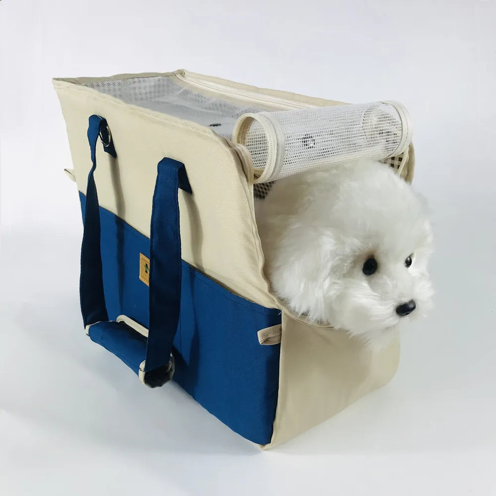 Portable Dog Cat Carrier and Outdoor Travel Bag