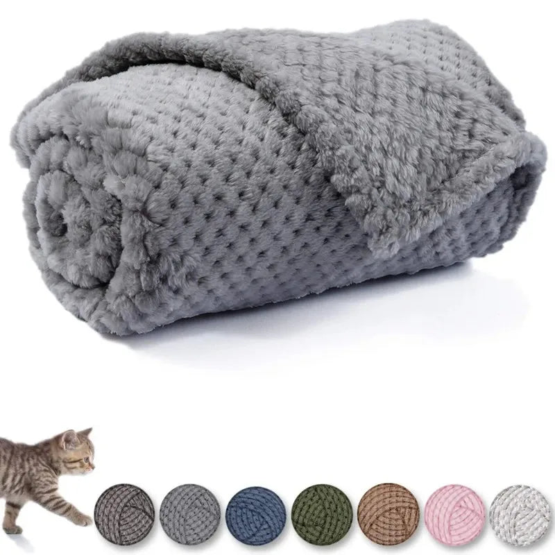 Soft Plush Washable Dog Sleeping Blanket