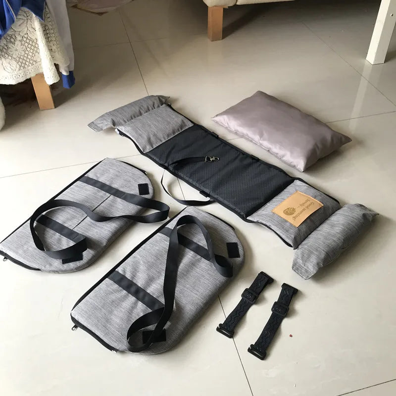 Portable Console Booster Car Seat & Carrier for Small Dogs & Cats