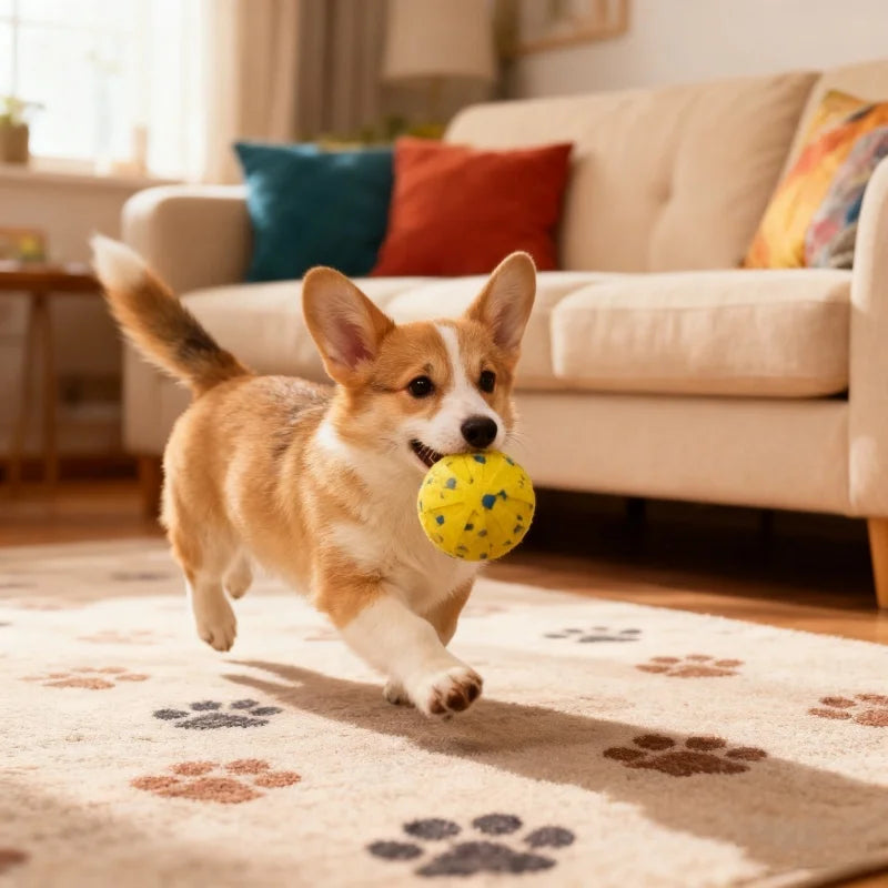 Automatic Vibrating Bouncing Foam Ball For Dogs