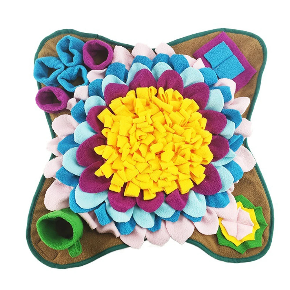 Dog Snuffle Mat  Slow Feeding Bowl Food Dispenser Carpet interesting Dog Toys