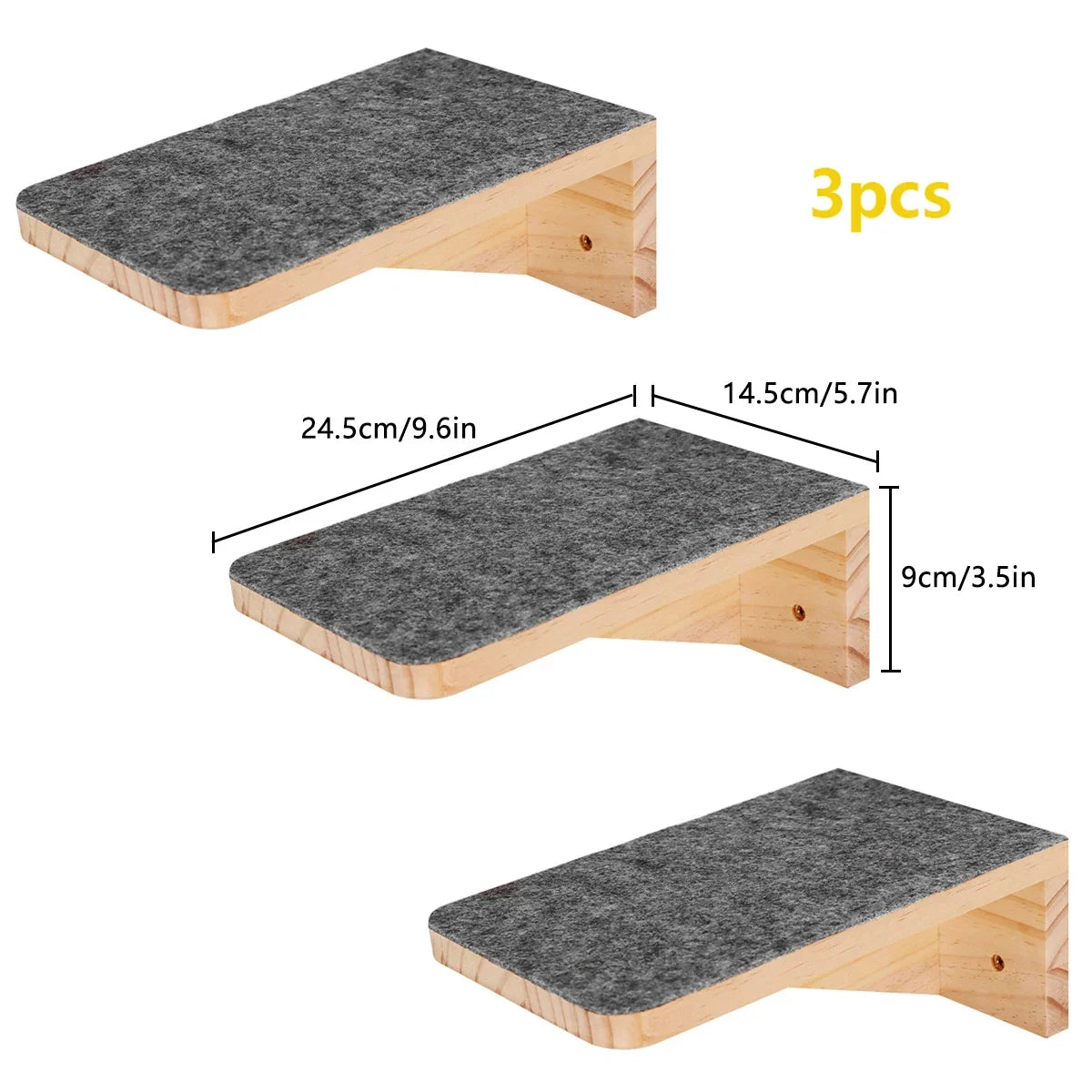 Wall Mounted Shelf Bed with Soft Cushion