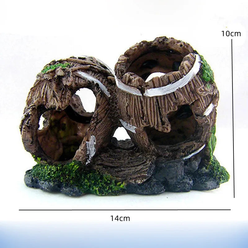 Resin Bridge Fish Tank Landscape Decoration