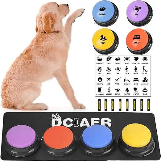 Portable Pet Speaking Buttons