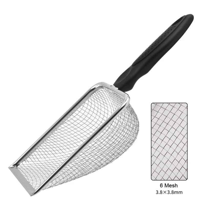 Pet Cleaning Tools - Stainless Steel Tank Shovel Net