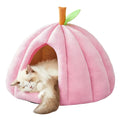 Plush Calming Thickened Warming Pet Bed Sofa Non-Slip Bottom Prevents Sliding Pet Bed For Cold Floors Cozy Nook For Bedroom