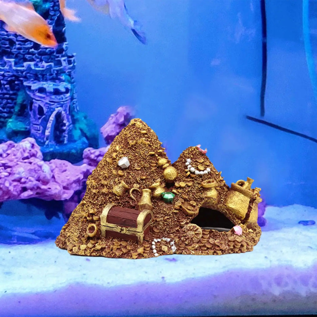 Aquarium Rockery Hideaway Cave