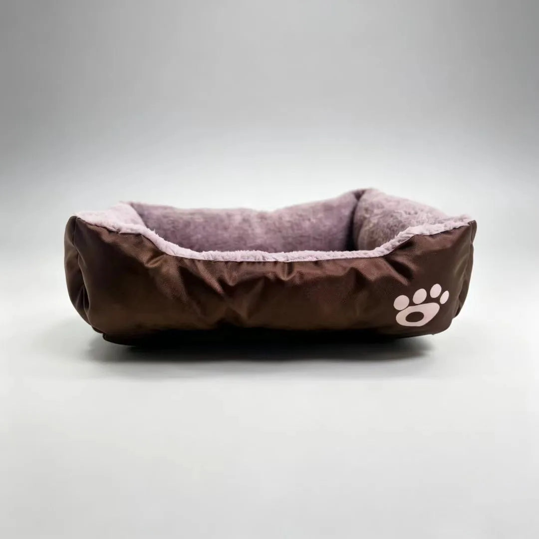 Soft Plush Rectangular Dog Bed