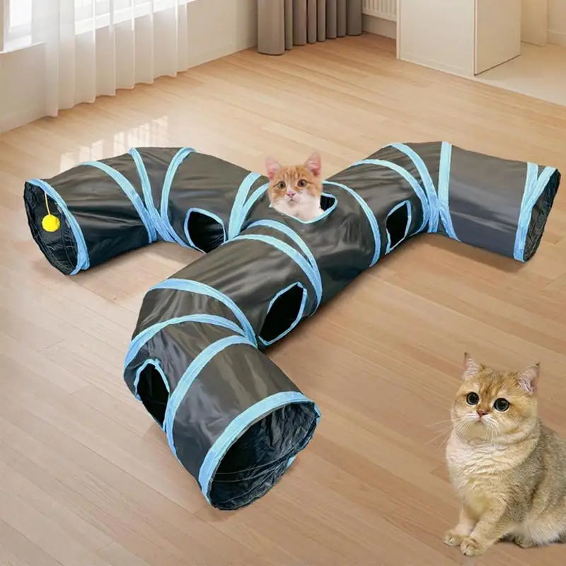 Interactive Play Indoor Tunnel for Cat, Rabbits, Puppy
