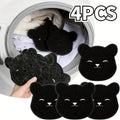 4-pieces, reusable pet hair laundry sponge - captures lint, hair, and debris, easy to clean, reusable, and durable