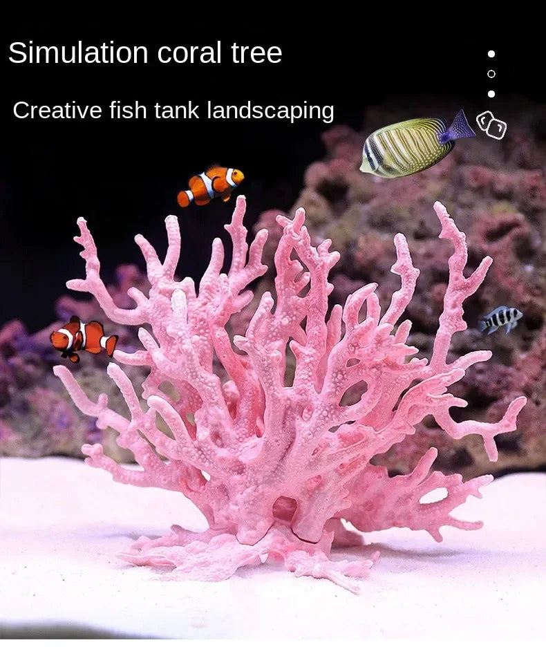 Aquarium Simulation Coral Ornament