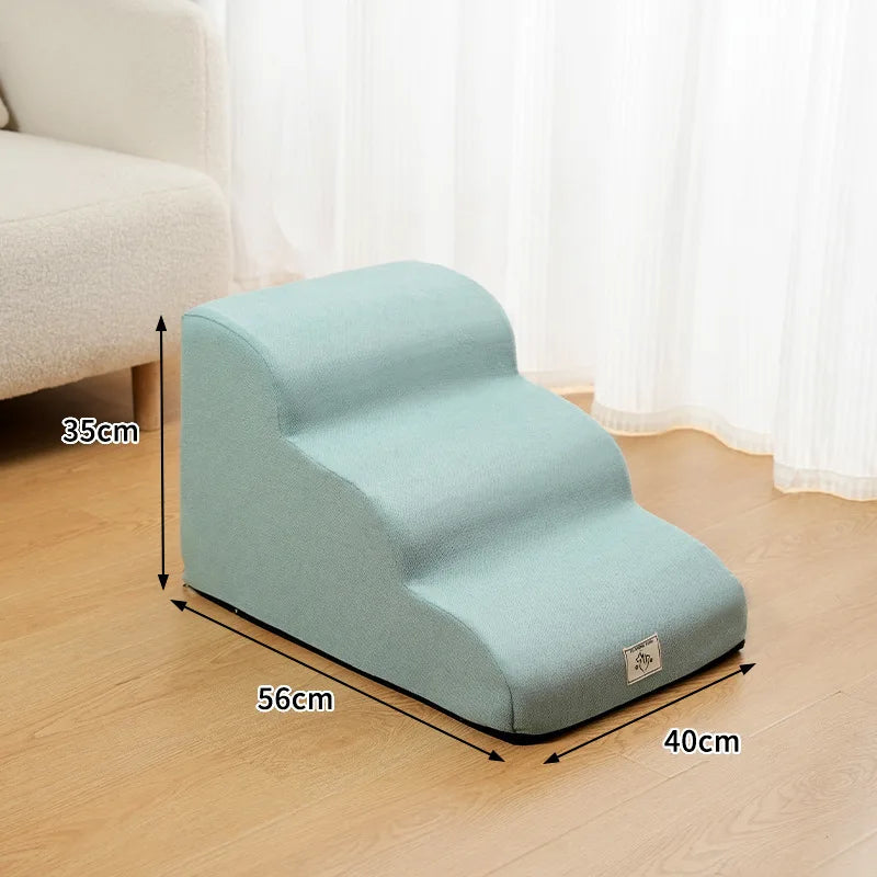 Non-Slip Memory Foam Sponge Pet Ramp Ladder
