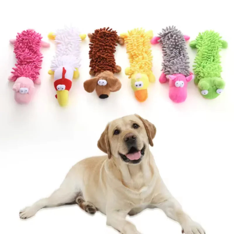 Durable Dog Plush Toy for Small Breeds