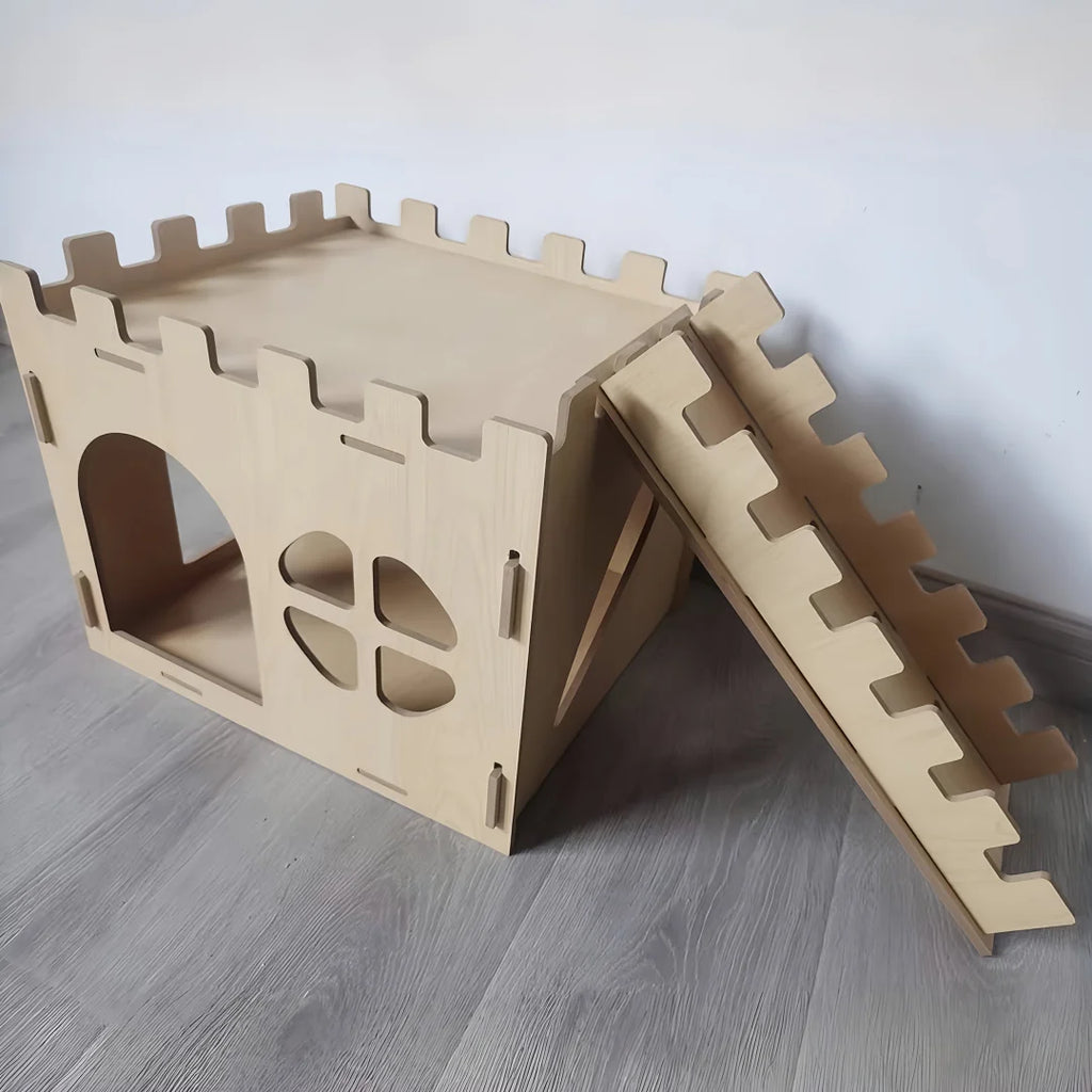 Castle and Hiding Place for Guinea Pig, Rabbit, Hedgehog